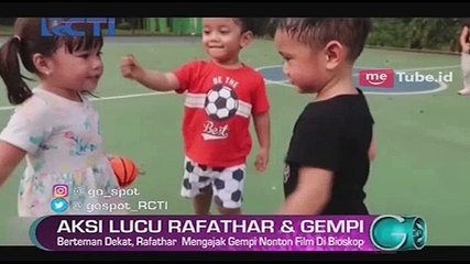 Rafatahar Ajak Gempi Nonton Bareng di Bioskop