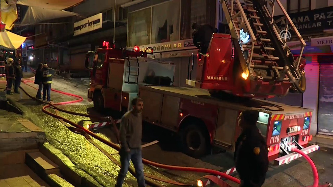 Otel yangını - ANKARA
