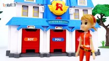 Poli Got New Mobile Headquarter~! Robocar Poli, Let's Catch The Egg Thief - ToyMart TV-7Ugymg-5SCA