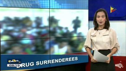 Mga sumuko sa iligal na droga, mahigit na sa isang milyon