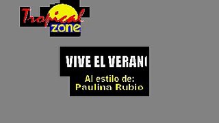 Vive El Verano - Paulina Rubio (Karaoke)