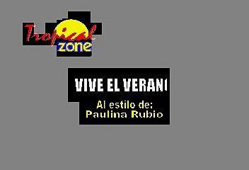 Vive El Verano - Paulina Rubio (Karaoke)