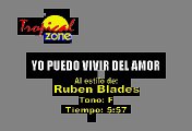 Yo Puedo Vivir Del Amor - Rubén Blades (Karaoke)
