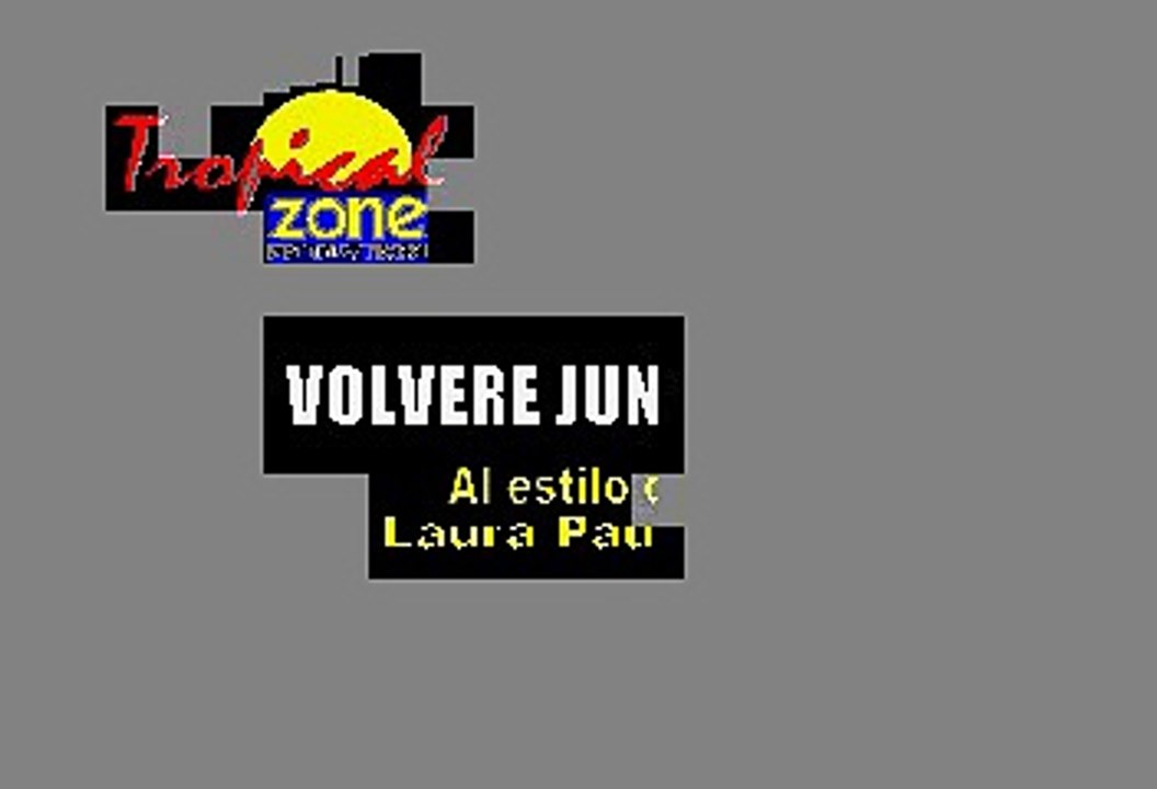Volvere junto a ti - Laura Pausini (Karaoke)