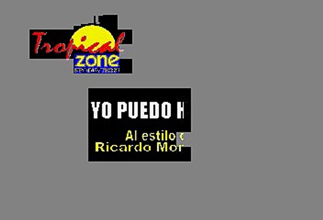 Yo Puedo hacer - Ricardo Montaner (Karaoke)