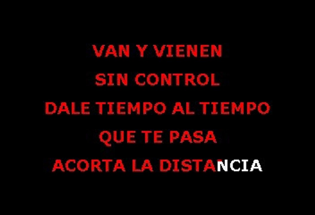 Yuri - Que te pasa (Karaoke)