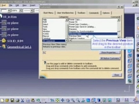 CATIA V5 - Adding custom icons