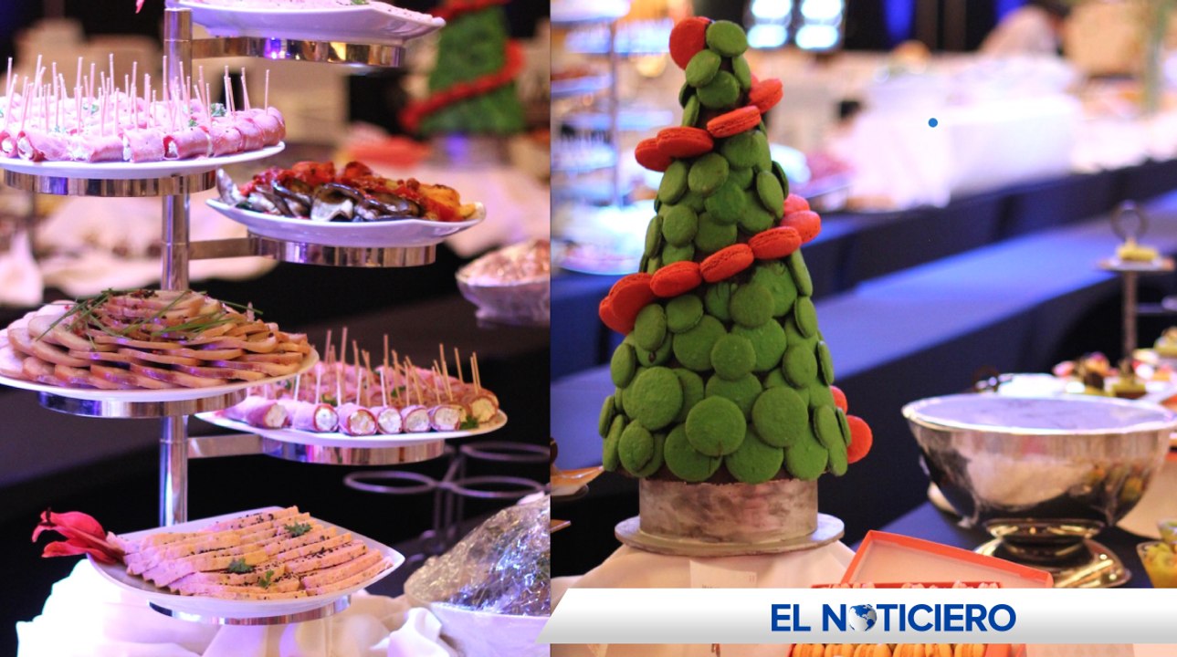 Cenas navideñas en hoteles