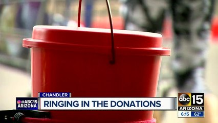 Chandler man has collected $32,000 ringing bell for Salvation Army