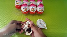 Surprise Eggs for Kids : Kinder Eggs (Hello Kitty, Minnie Mouse)