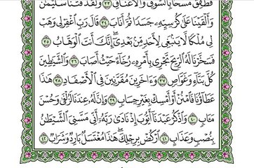 038 سورة  ص  قراءة صوتية لتفسير فضيلة الشيخ القارئ عبد العزيز الأحمد