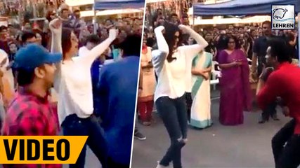 Sushmita Sen's Street Dance With College Kids | Full Video