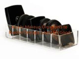 Acrylic Makeup Organizers to Resolve Storage Issues for Good