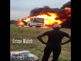 City Liner Bus Catches Fire Near Beitbridge 🚍🔥