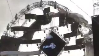 Steel Structure Falls During A Rave Party