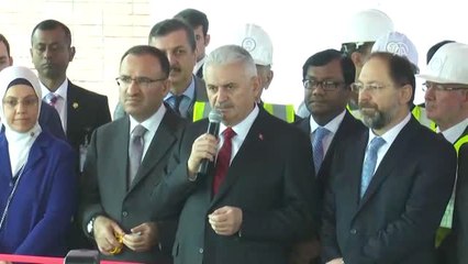 Başbakan Yıldırım, Dakka Büyükelçiliği Temel Atma Törenine Katıldı