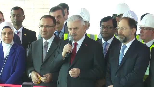 Başbakan Yıldırım, Dakka Büyükelçiliği Temel Atma Törenine Katıldı