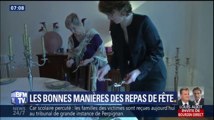 Petite leçon de bonnes manières avant de passer à table pour Noël