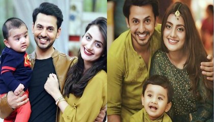 Bilal Qureshi & Uroosa Qureshi with their Cute Son