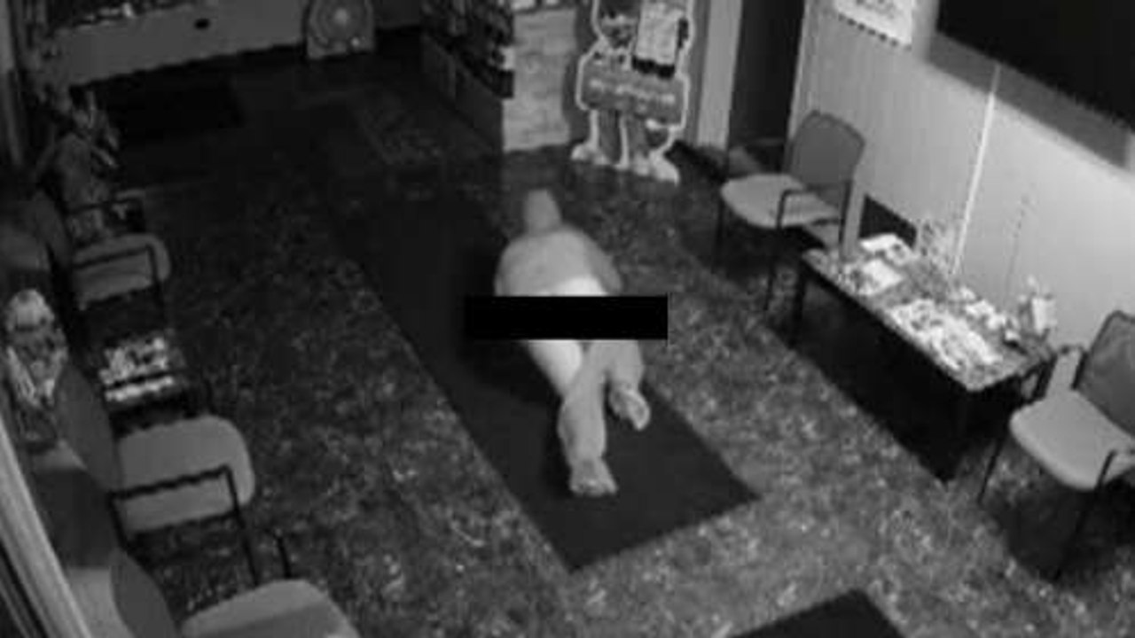 Clumsy Crook's Pants Fall All The Way Off While Trying To Rob Shop