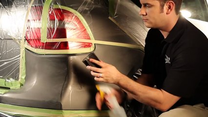 Automotive Touch Up Reviews- Porsche Cayenne Bumper Repair and Blending Technique