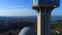 Seyir Teraslı Caminin Muhteşem İstanbul Manzarası Havadan Görüntülendi