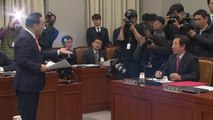 '임종석 비서실장 중동행 의혹' 국회 운영위 파행 / YTN