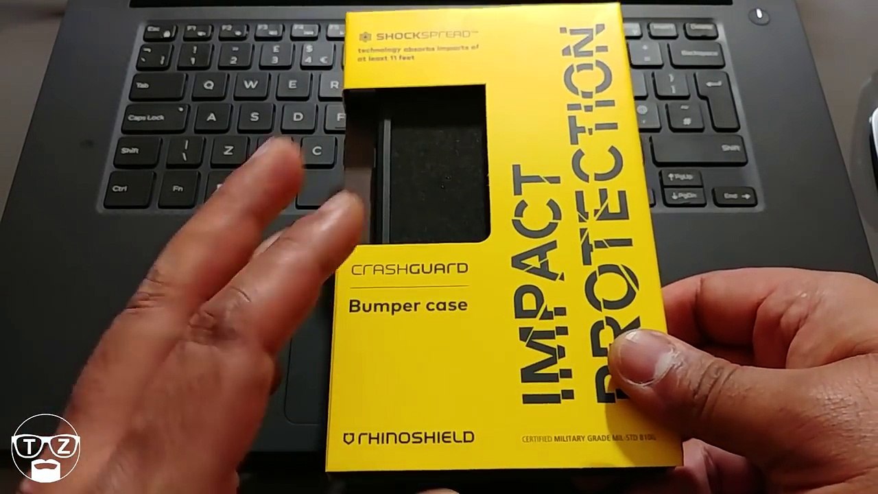 Samsung Galaxy S8 Plus RhinoShield CrashGuard Bumper Case-HPSqRrG92Es