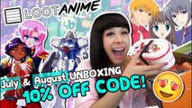 ▼LOOT ANIME ▼Manga / Anime Stuff EVERY MONTH!! ▼Unboxing & Review ▼July / August Crates ▼