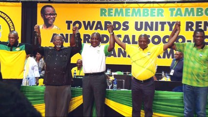 South Africa: Cyril Ramaphosa wins ANC leadership vote