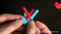 【DIY】ストローでハートを作る折り方_How to make a straw heart_100均アイテムDIYライフハック動画《字幕あり》-ZAQtm1PHtHg