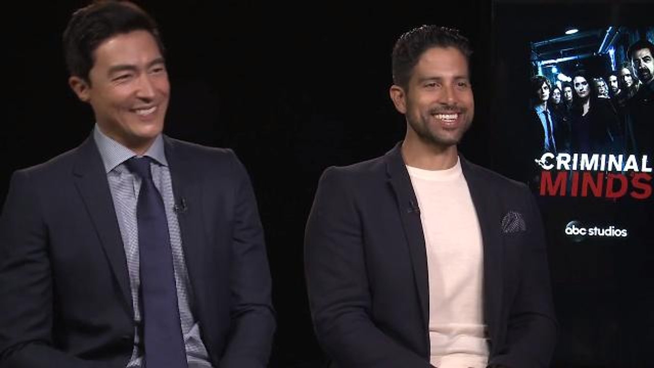 telestar.fr a rencontré Daniel Henney et  Adam Rodriguez de la  série "Esprits criminels", décembre 2017