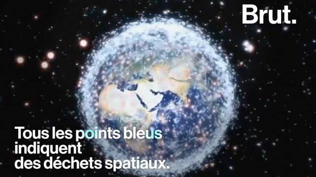 Pollution spatiale : des milliers de déchets flottent au dessus de nos têtes
