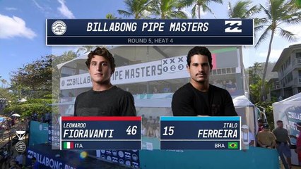 Adrénaline - Surf : Billabong Pipe Masters- Round Five, Heat 4