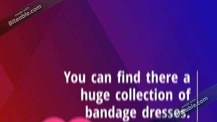Stylish Bodycon Bandage Dress UK