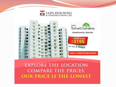 Luxury 1 BHK 2 BHK 3 BHK Apartment Flats House and Villas For Sale in kakanad Cochin