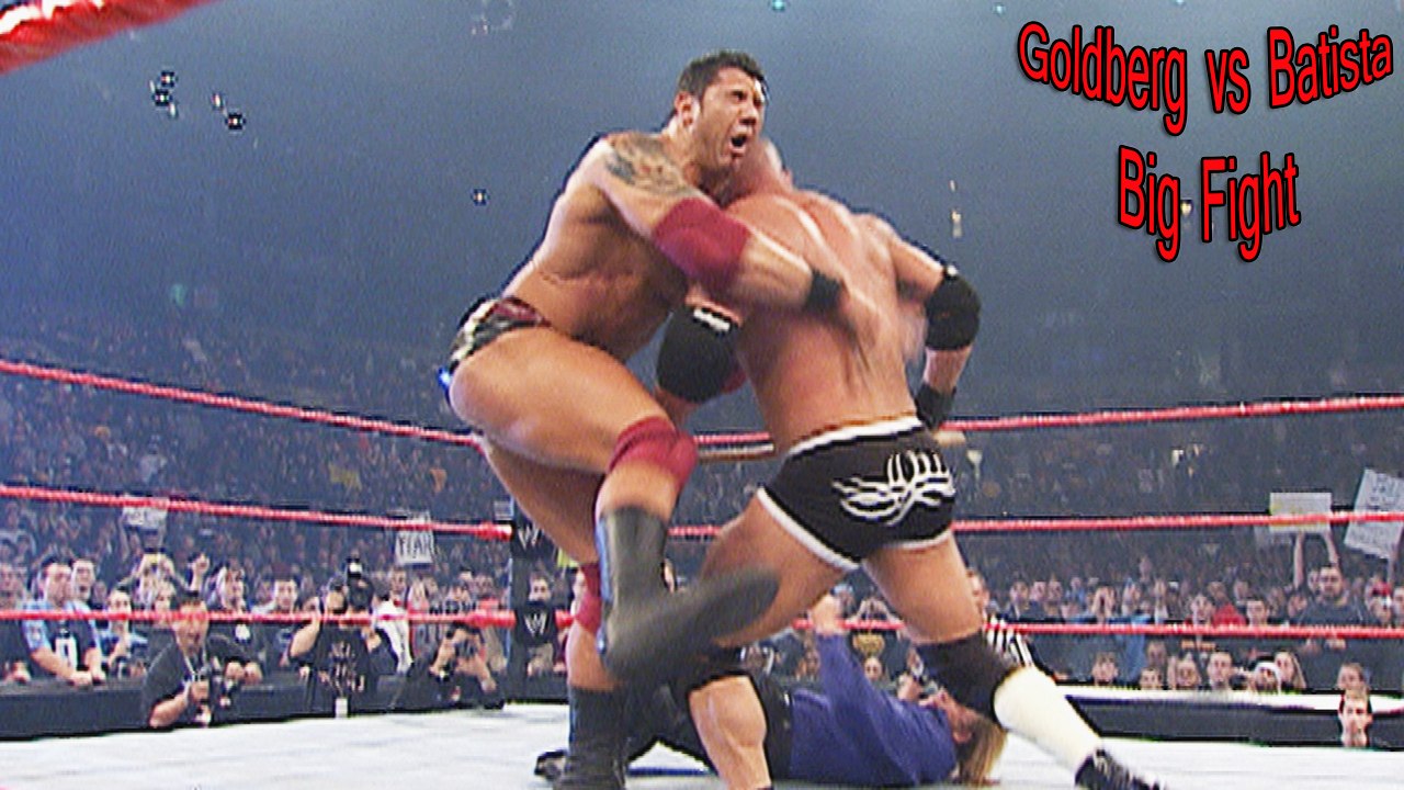 Goldberg vs Batista का ये है बड़ा मुकाबला !