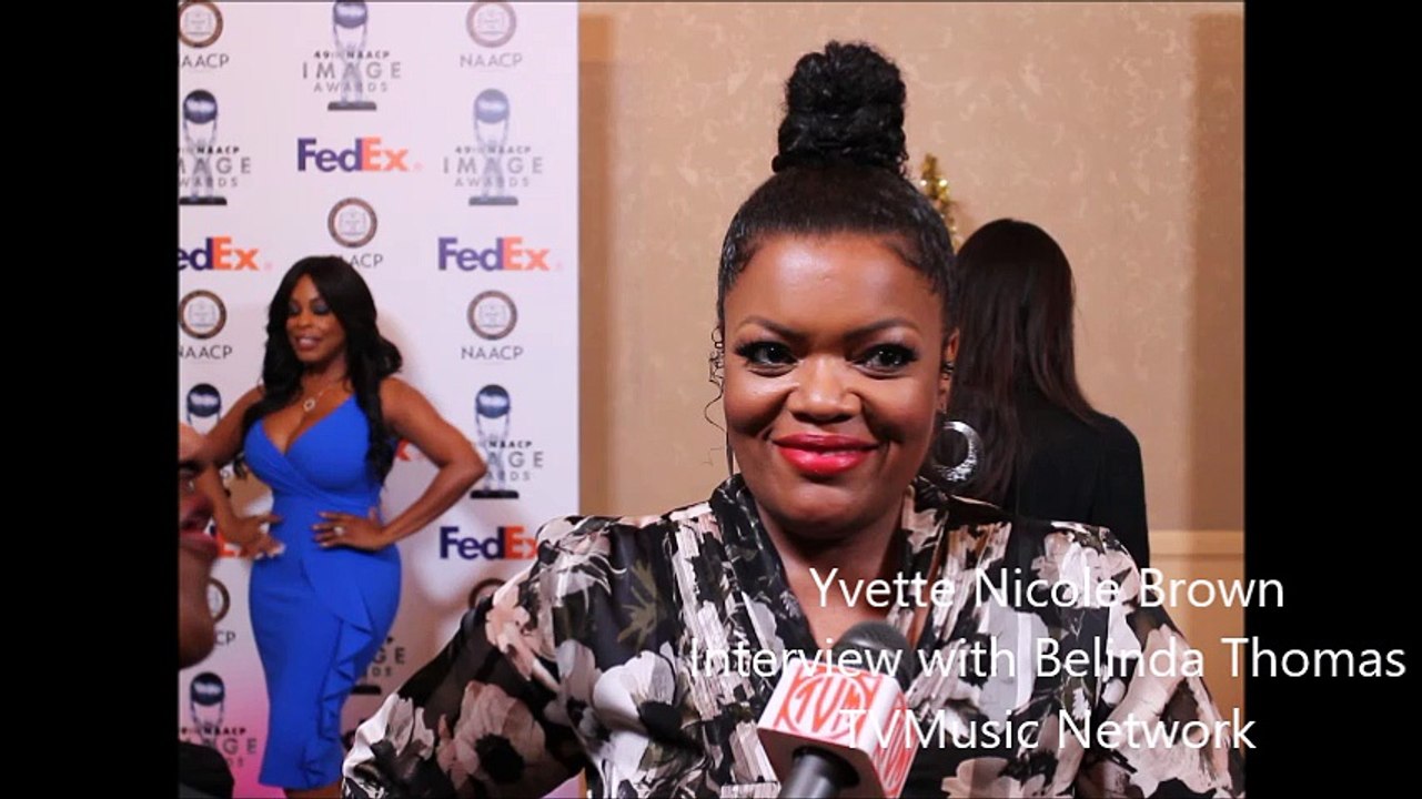 Yvette Nicole Brown at 2018 NAACP Image Awards Nomination Luncheon