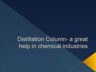 Distillation Column