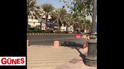 Riyad sokaklarında siren sesleri