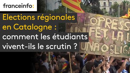 Elections régionales en Catalogne : comment les étudiants vivent-ils le scrutin ?