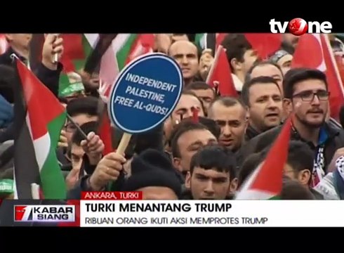 Turki Akan Buka Kedubes Palestina di Yerusalem