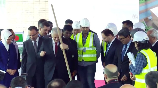 Başbakan Yıldırım, Dakka Büyükelçiliği temel atma törenine katıldı - DAKKA