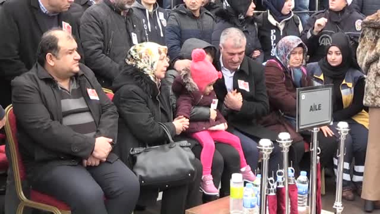 Şehit Polis Memuru Can İçin Tören