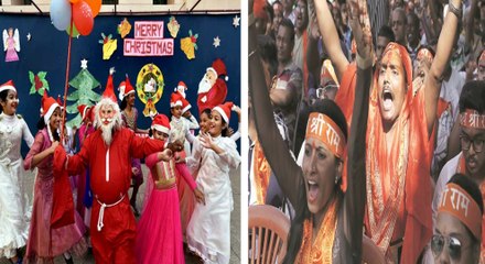 தைரியம் இருந்தால் கிறிஸ்துமஸ் கொண்டாடுங்கள்..வீடியோ