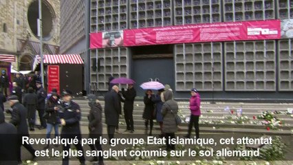 Un an après l'attaque de Berlin, l'Allemagne commémore ses victimes
