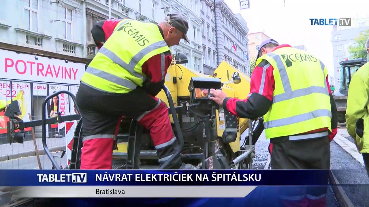 Vydali kolaudačné rozhodnutie k električkovej trati na Špitálskej
