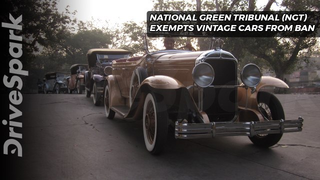 Vintage Cars Exempted NGT Ban Affecting Cars Older Than 10 Years - DriveSpark