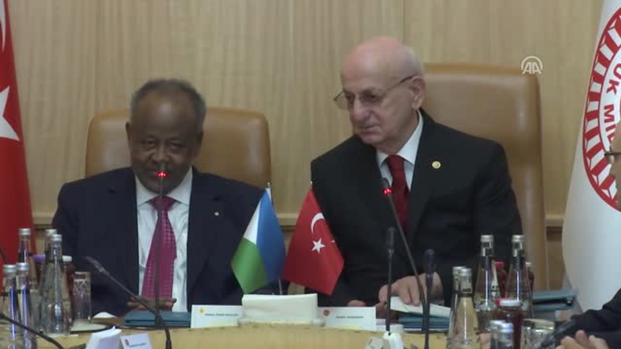 Cibuti Cumhurbaşkanı Guelleh TBMM'de