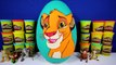 GIANT SIMBA Surprise Egg Play Doh - The Lion King Toys Disney POP TMNT Adventure Time
